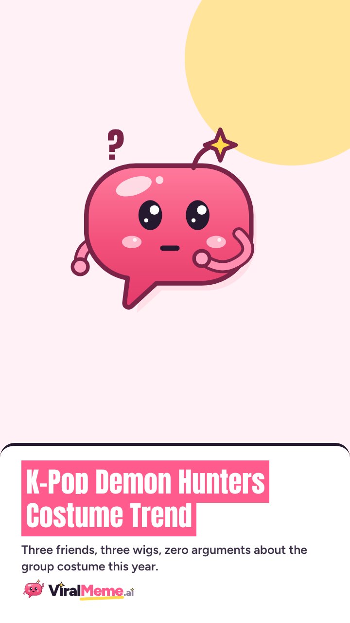 K-Pop Demon Hunters Costume Trend