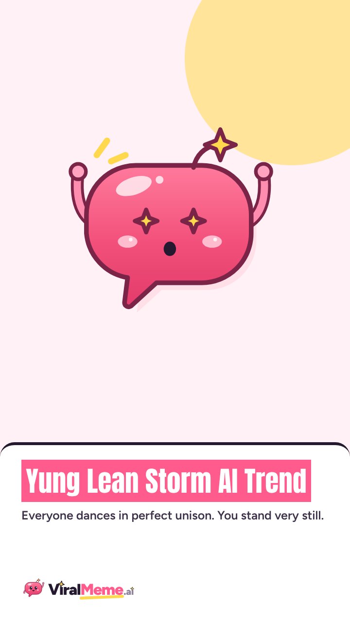 Yung Lean Storm AI Trend